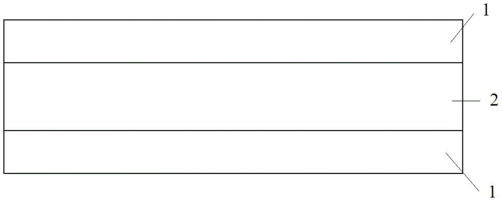 Three-layer composite steel plate and manufacturing method thereof