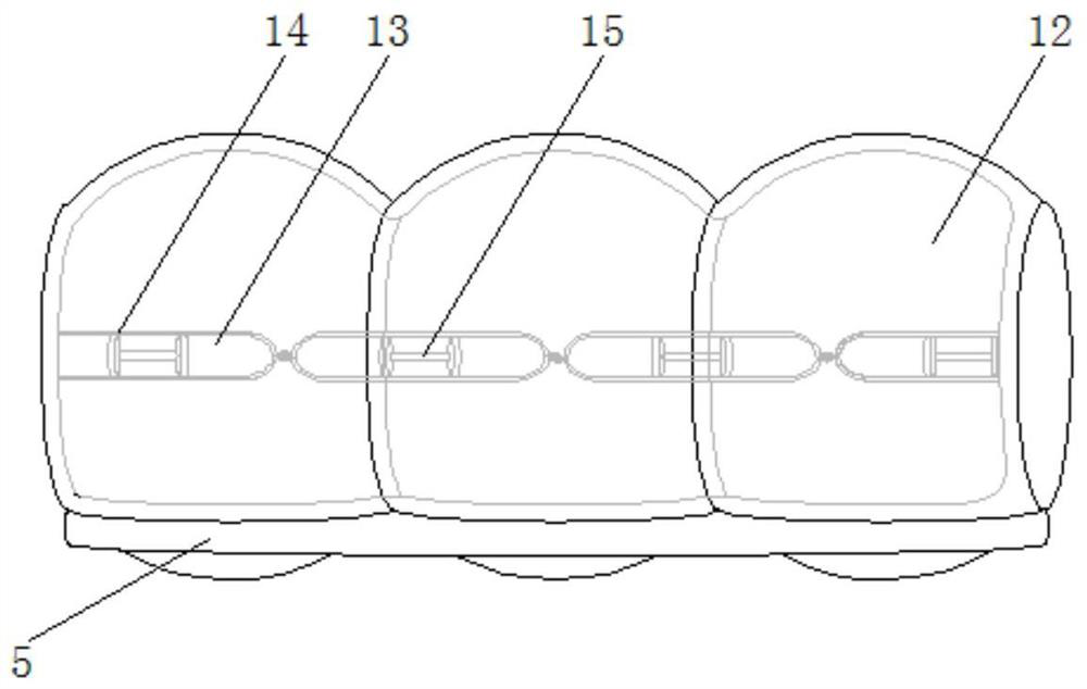 Building material collection device capable of avoiding information loss on construction site