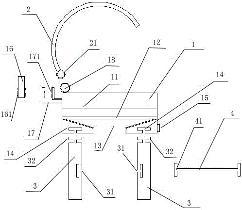 Detachable baking oven