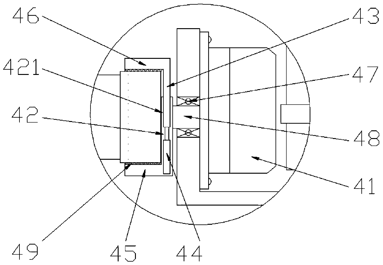 Maintenance device facilitating maintenance of pressure meter housing