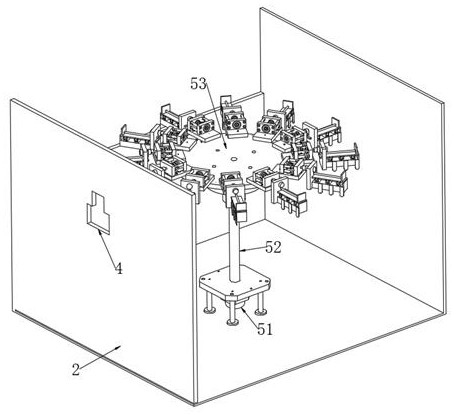 Cutting die suspension system with automatic conveying function