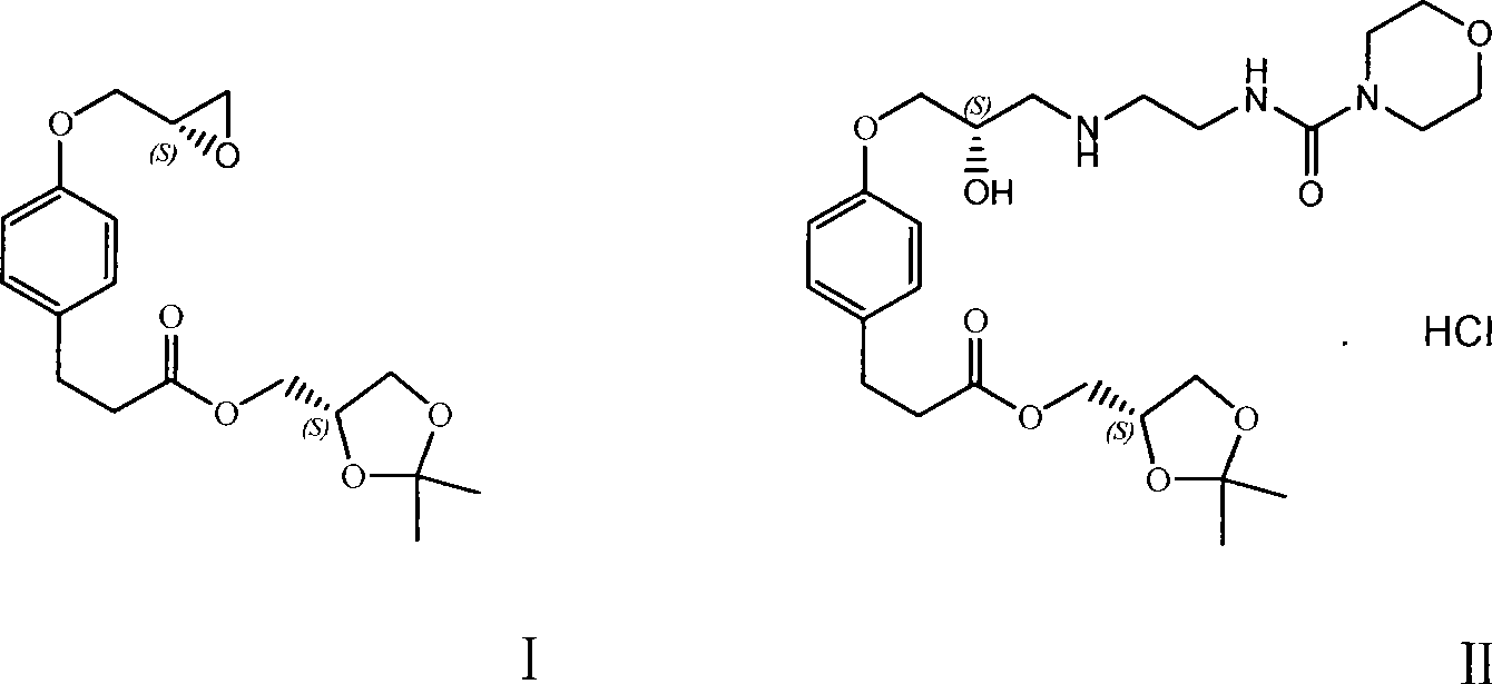 Method for preparing landiolol intermediate