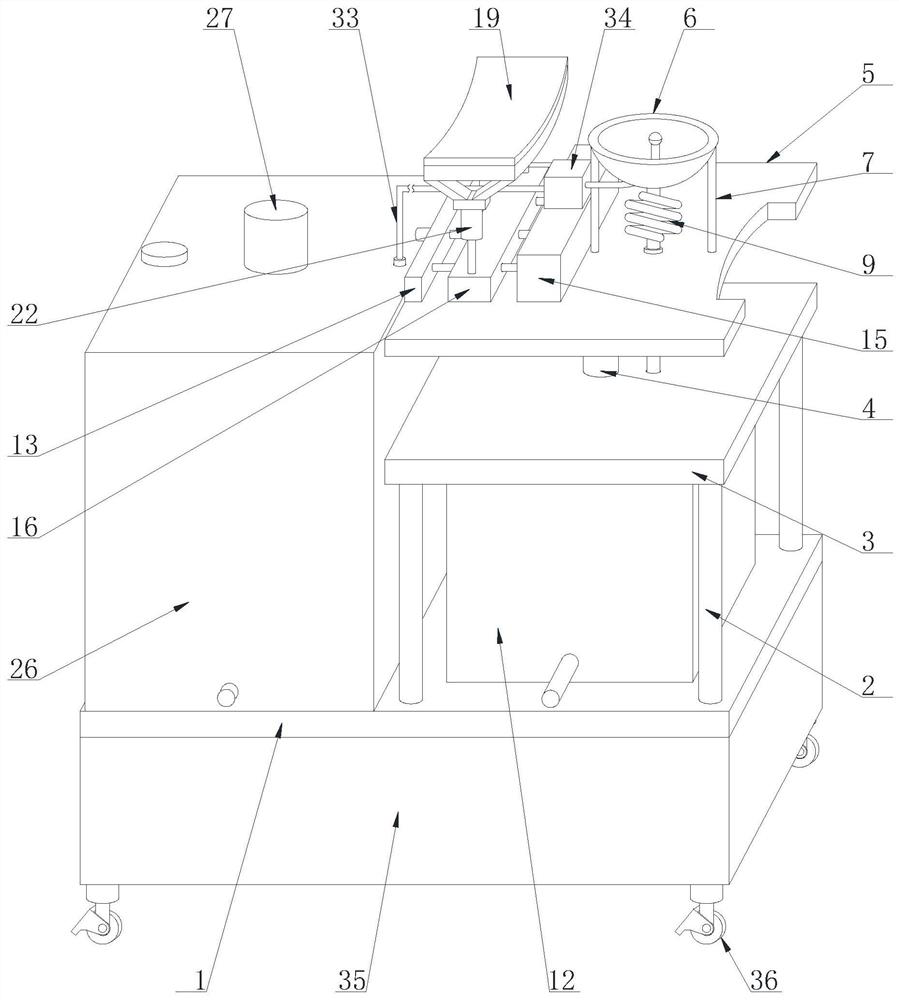 Oral cavity cleaning device for oral cavity clinical detection