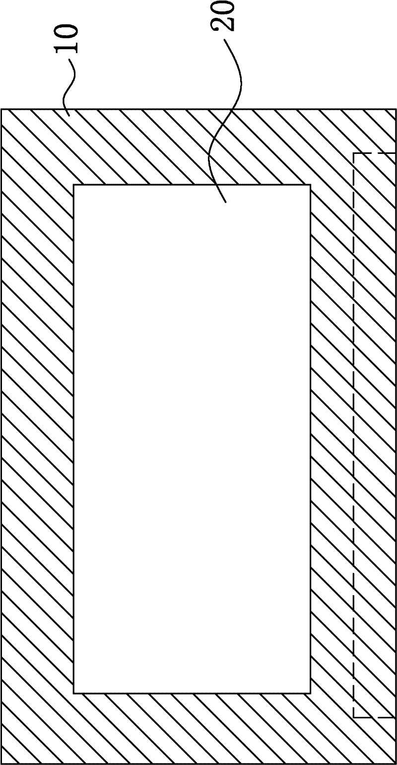 Notebook computer enclosure and manufacturing method thereof