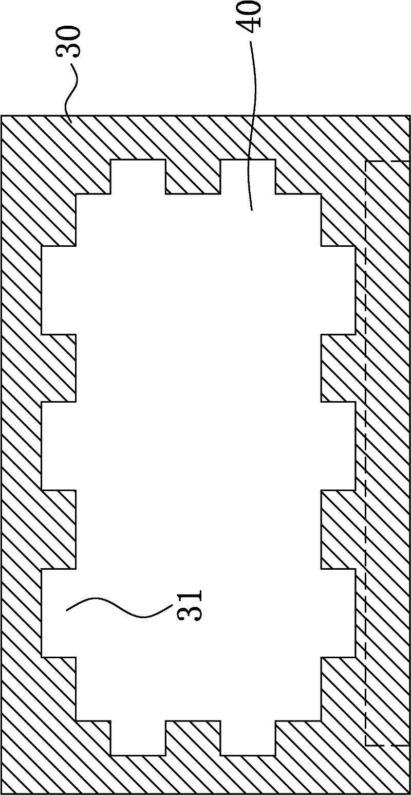 Notebook computer enclosure and manufacturing method thereof