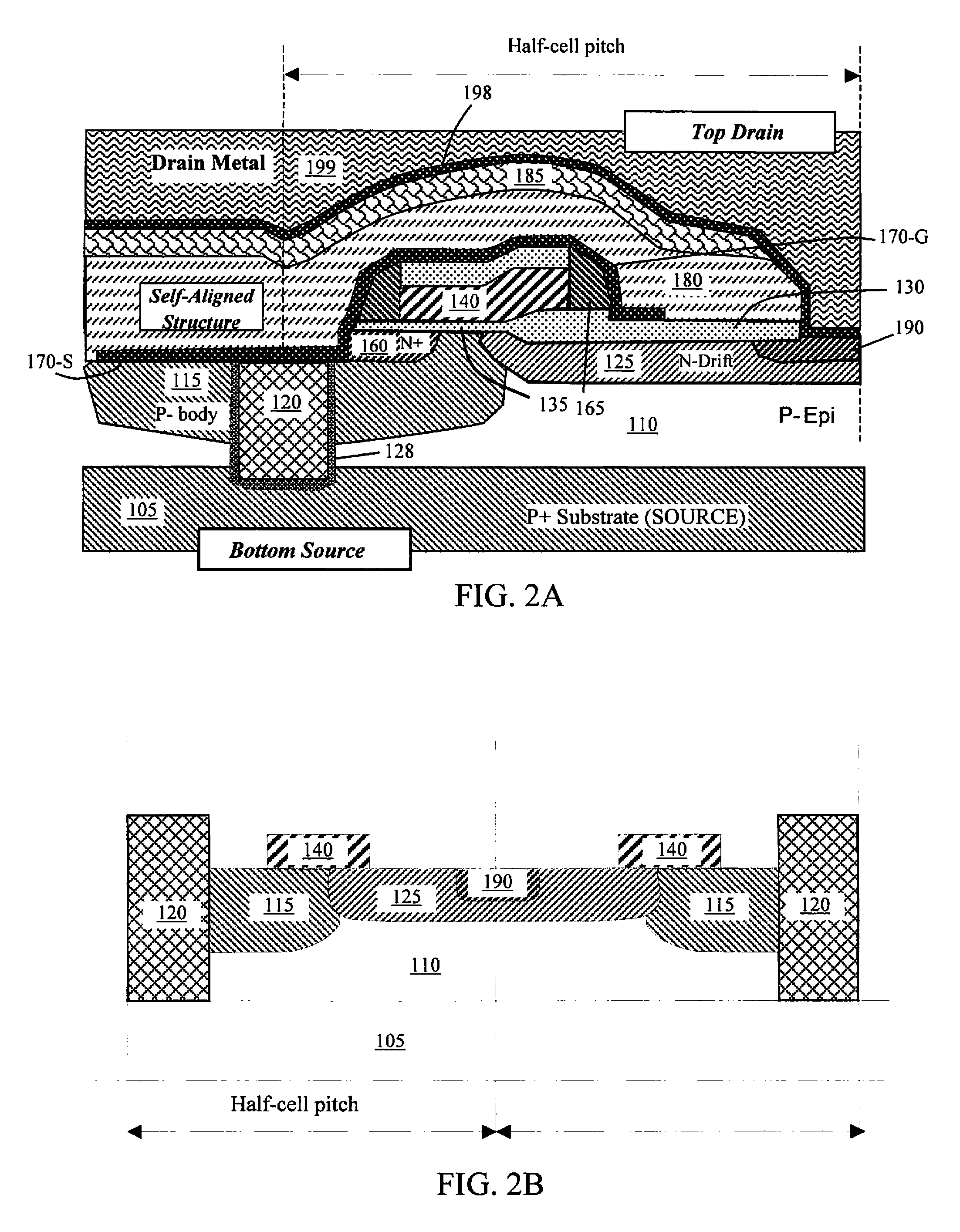 Top drain ldmos