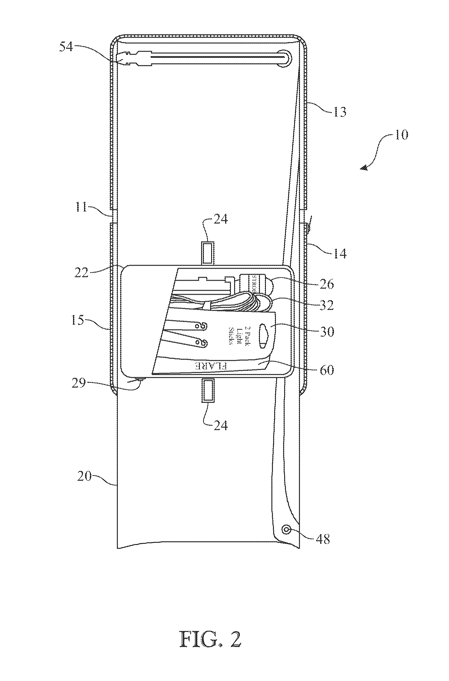 Inflatable life raft with detachable accessory pouch