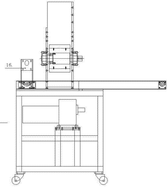 Grooved wheel type bar separating and automatic feeding device