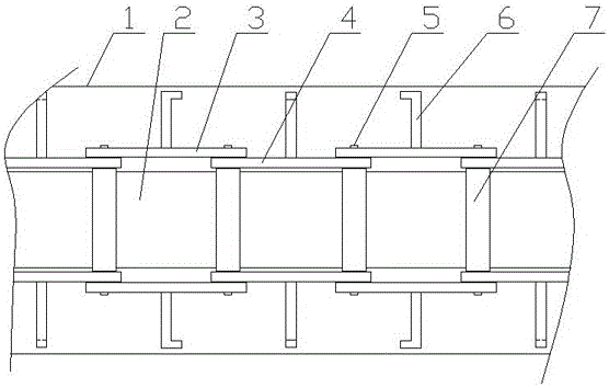 Scraping and conveying mechanism