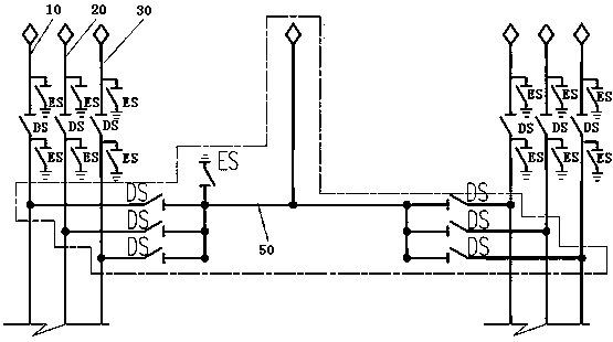 Bus system and standby bus connecting device