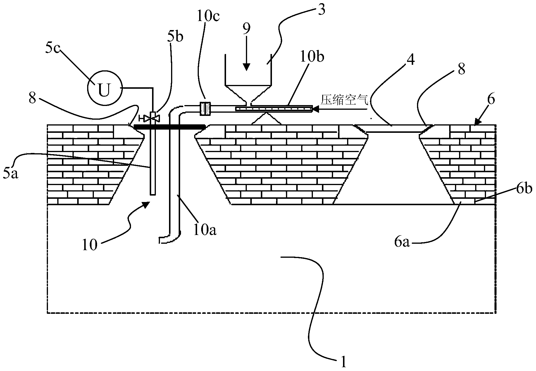 Sealing method of furnace body before primary coal charging of newly built coke furnace