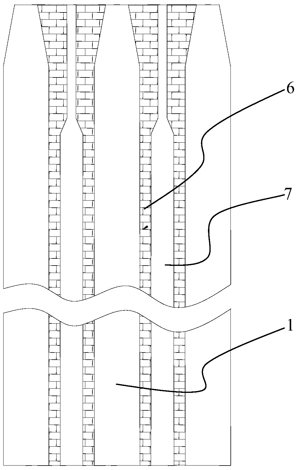 Sealing method of furnace body before primary coal charging of newly built coke furnace