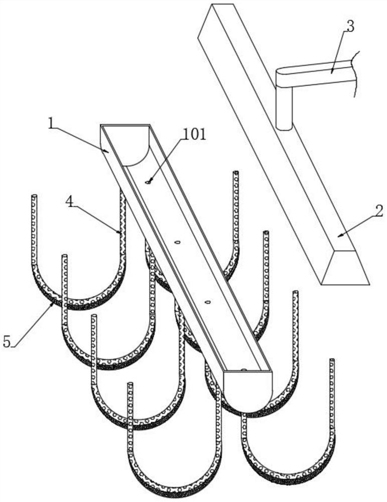 Embedded dual restorer for heavy metal soil improvement