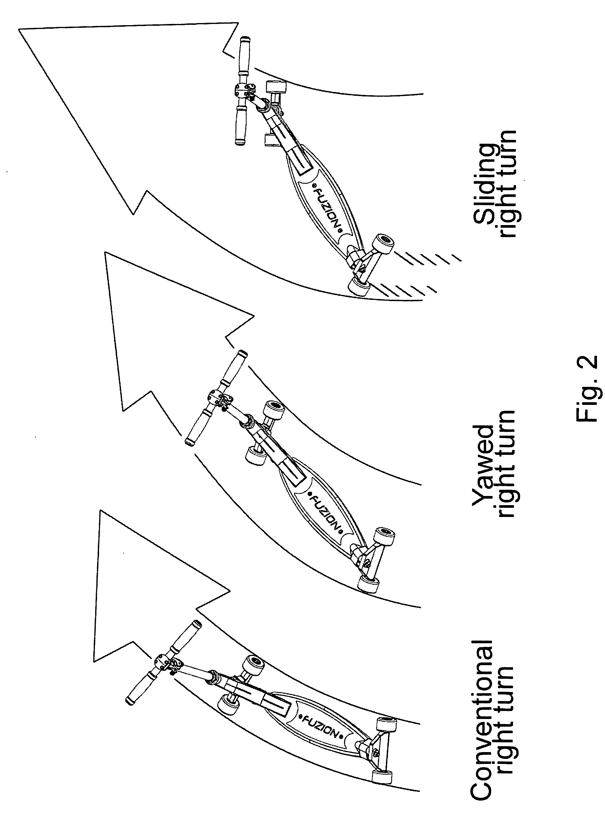 Rear truck and method