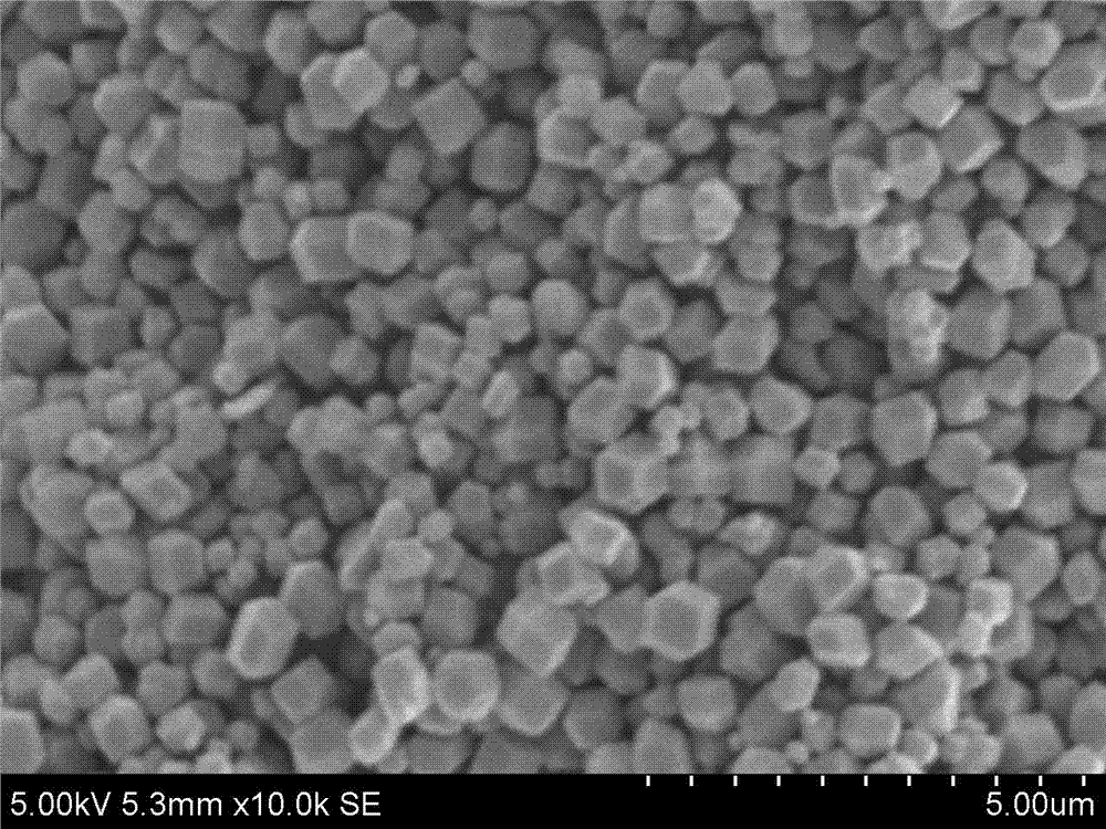 ZIF-8 material-based hydrogenation catalyst and synthetic method thereof