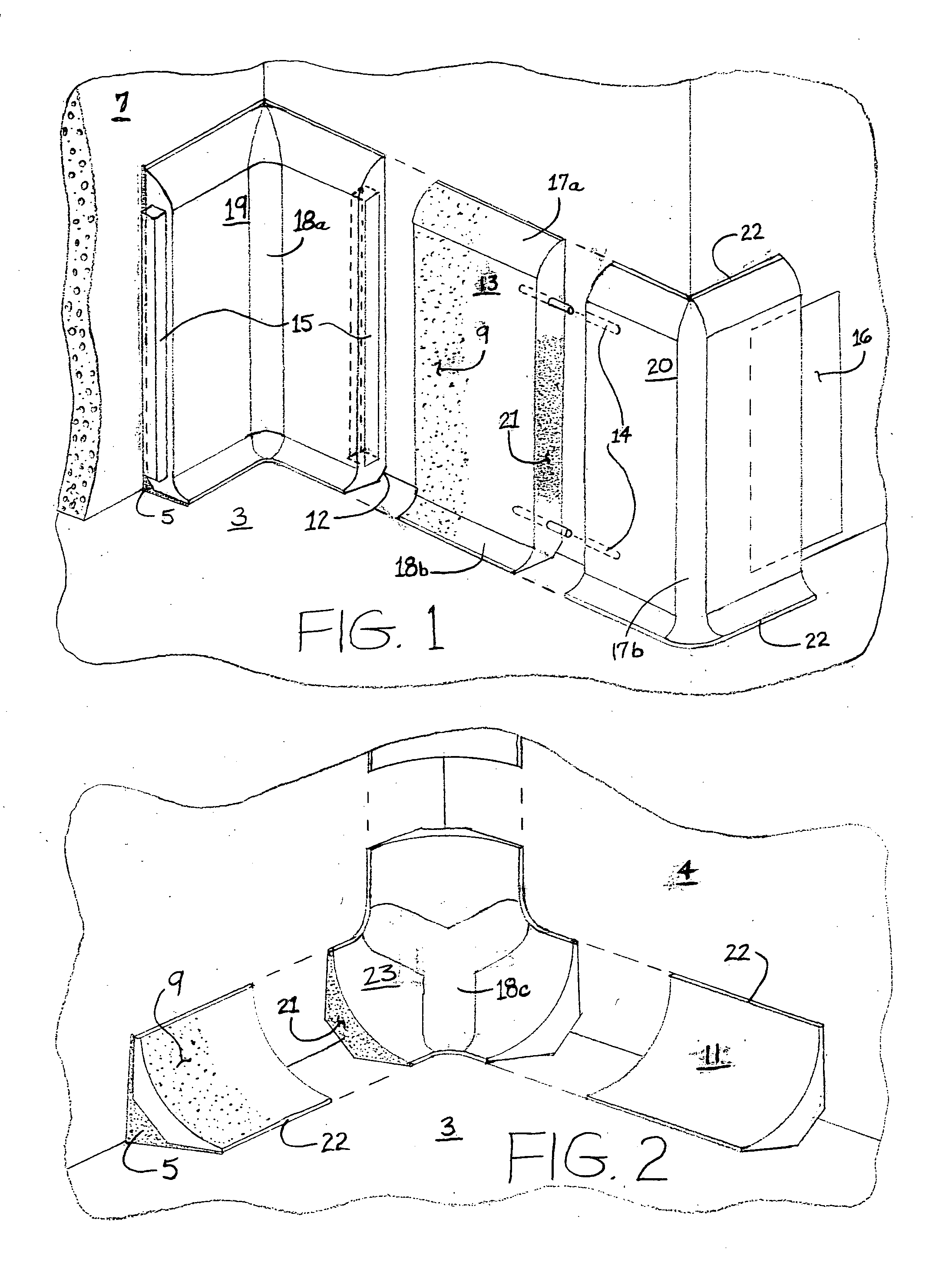 Cove elements and floor coatings and methods for installing