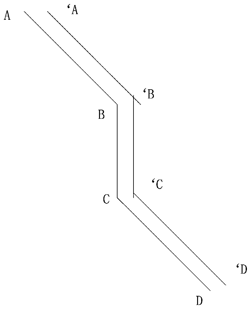 Method for designing irregular parallel lines based on Cadence design software