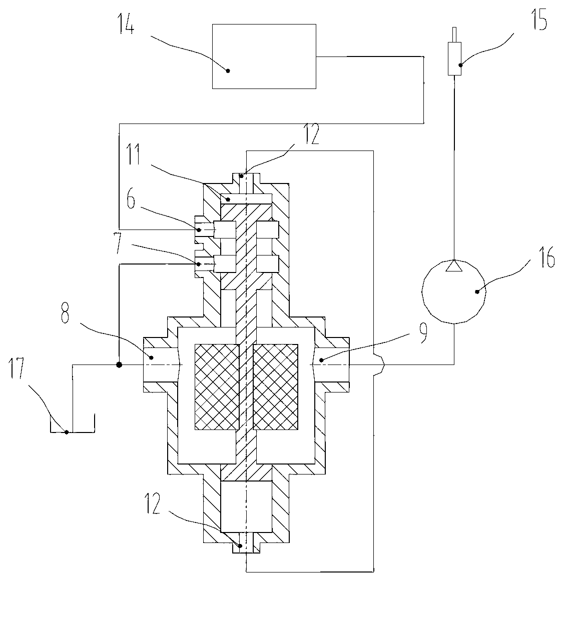 Buoyancy valve, washing system and engineering machine