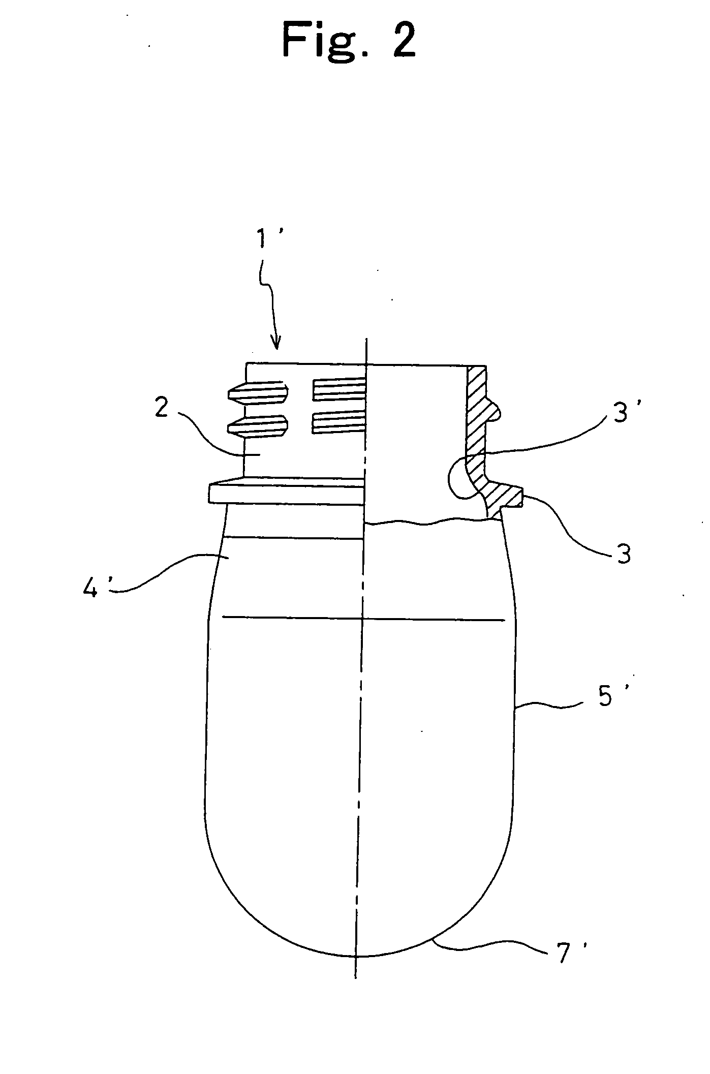 Synthetic resin preform to be biaxially stretched and blow molded into a bottle