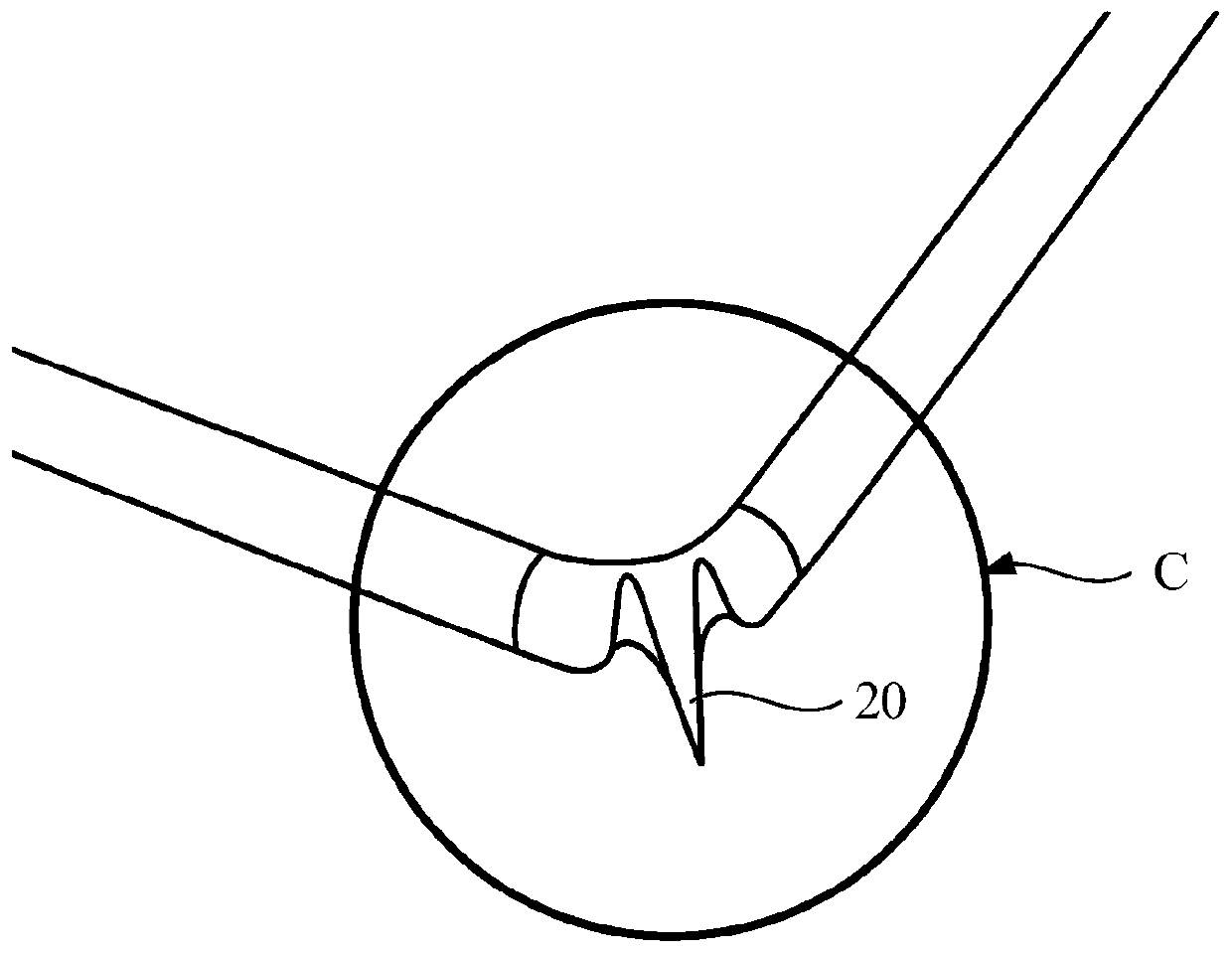 Curved screen structure, manufacturing method thereof and terminal equipment