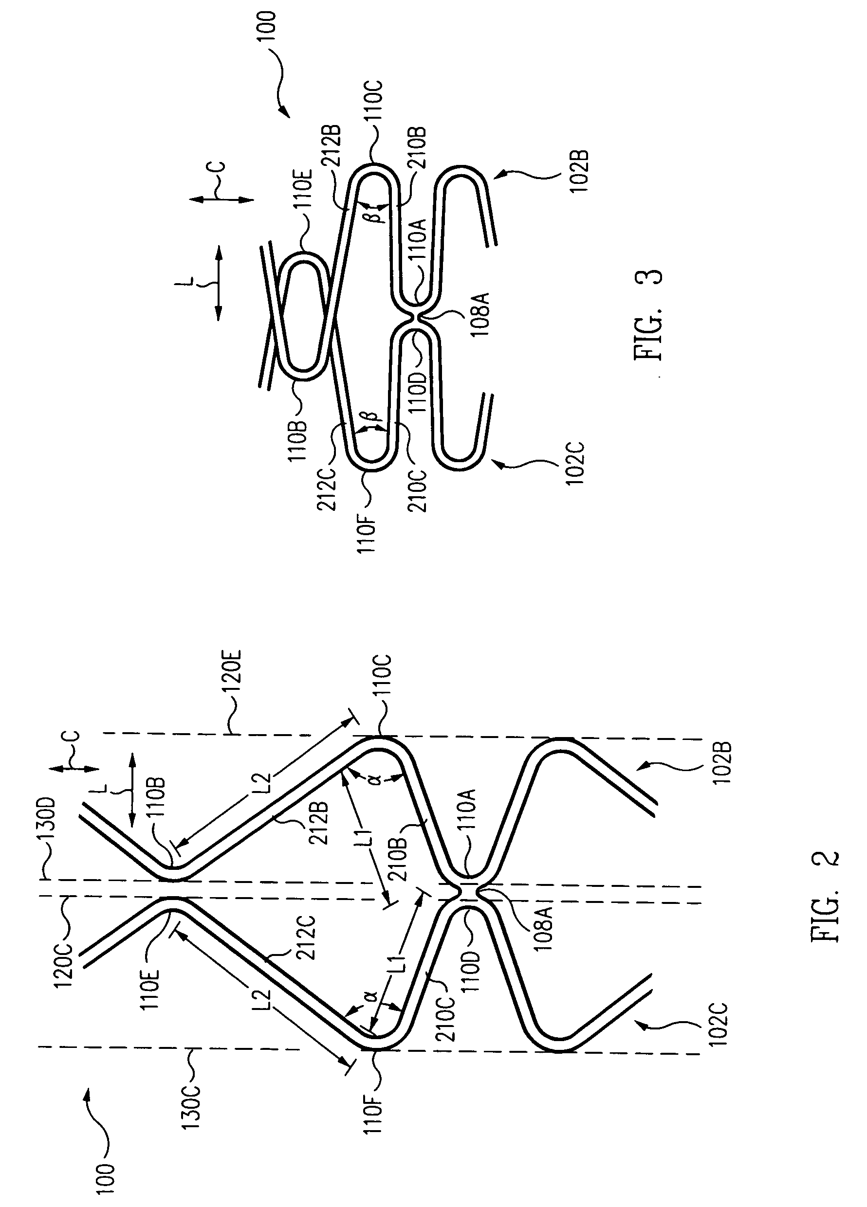 Flexible resheathable stent design