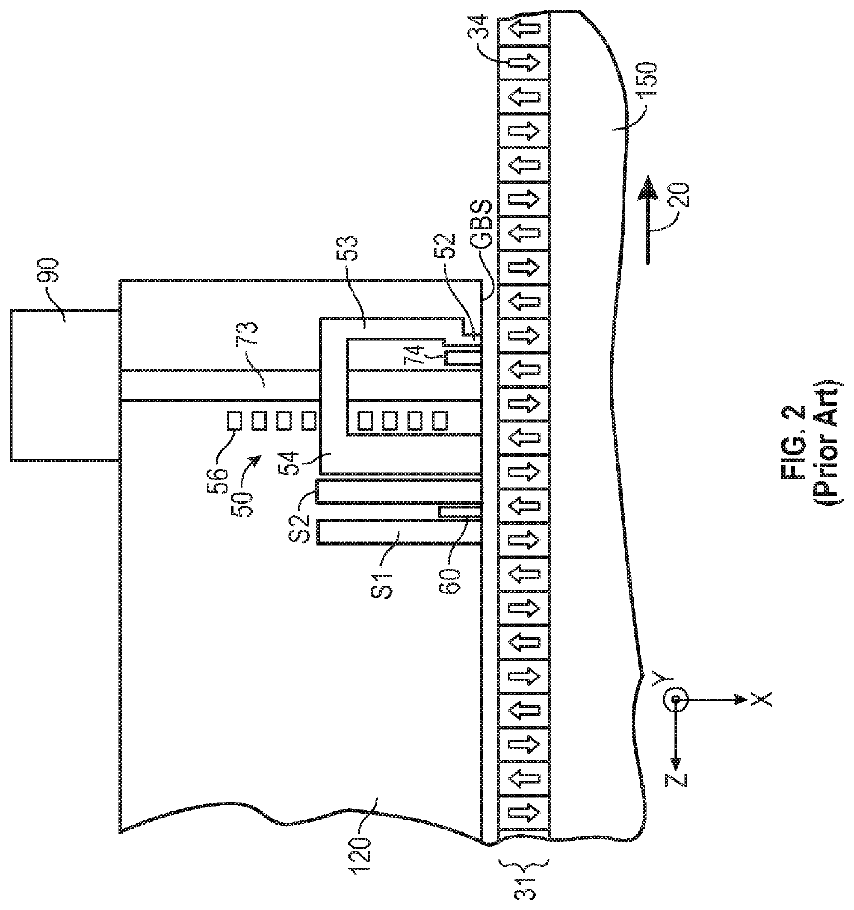 Heat-assisted magnetic recording (HAMR) head with tapered main pole and heat sink material adjacent the pole