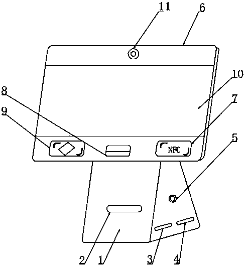 Lottery self-service terminal and lottery self-service betting system based on various identification ways