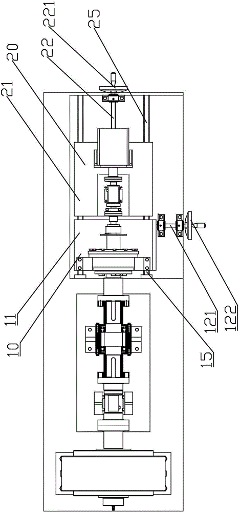 Moving sliding table