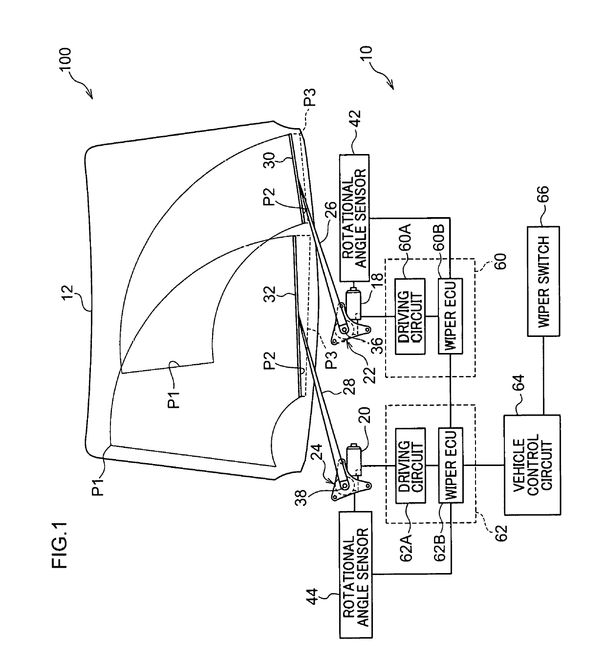 Wiper control device