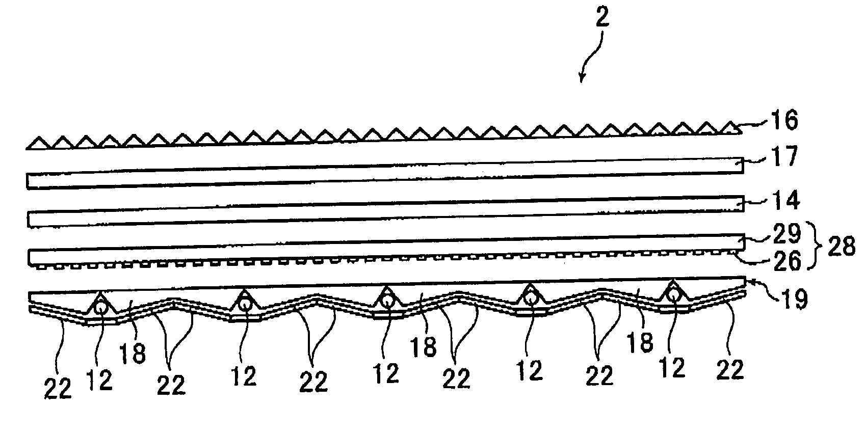 Transmittance Adjuster Unit, A Planar Illumination Device, A Liquid Crystal Display Device Using The Same, And A Method Of Arranging Transmittance Adjusters