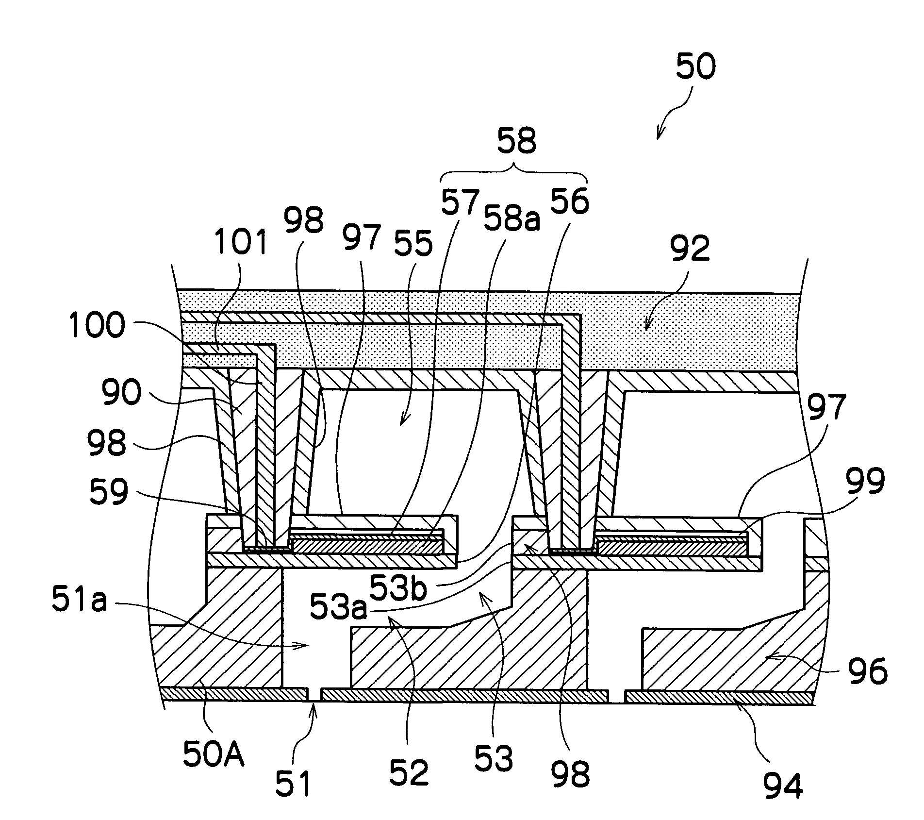 Liquid ejection head, image forming apparatus and method of manufacturing liquid ejection head