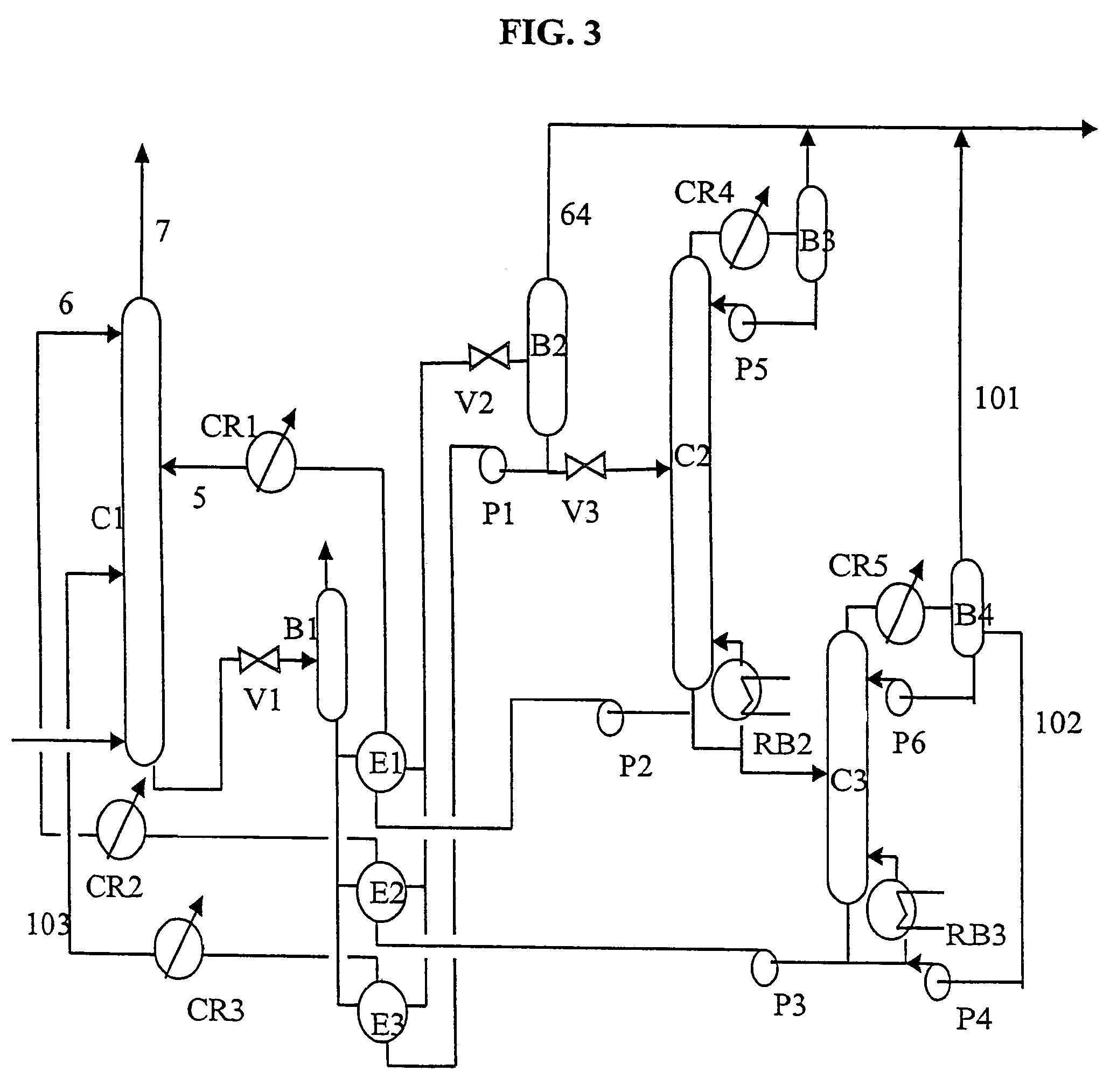 Natural gas deacidizing and dehydration method