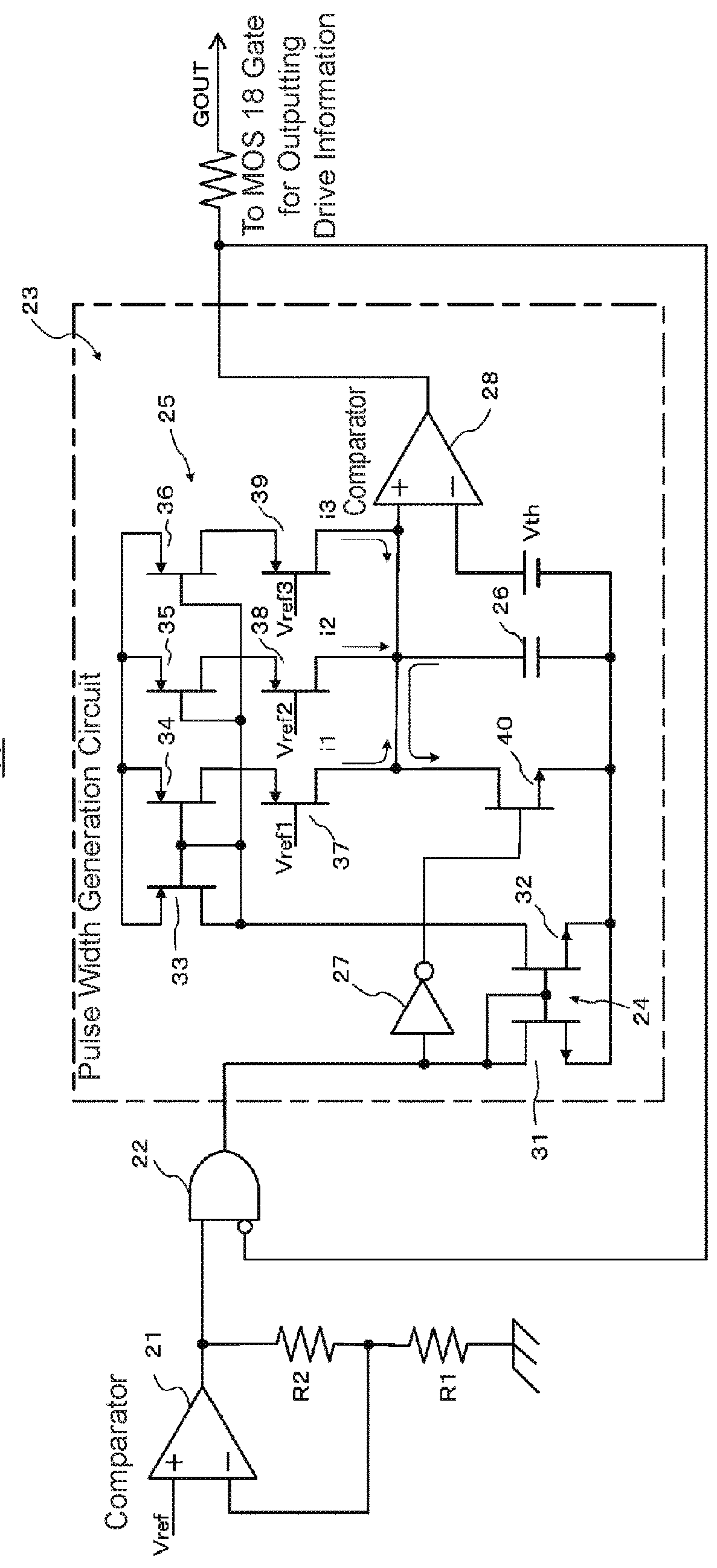 Drive device for semiconductor element