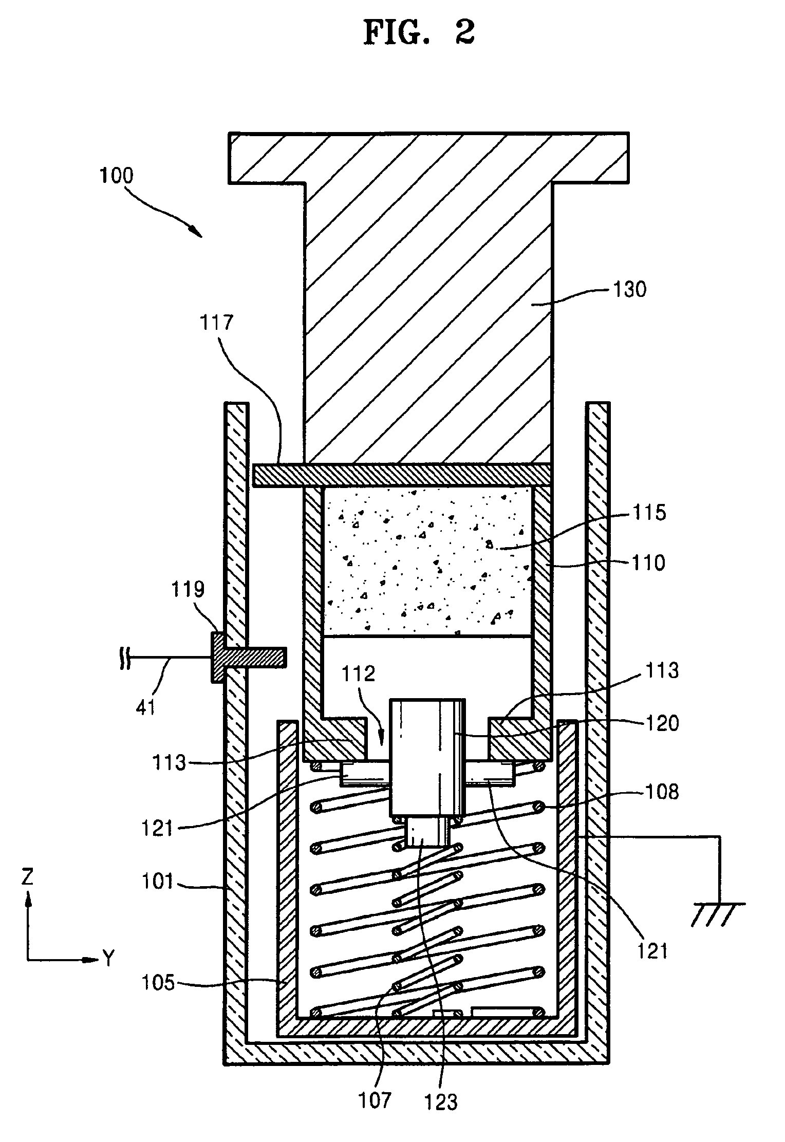 Droplet emitting apparatus having piezoelectric voltage generator and method of emitting a droplet using the same