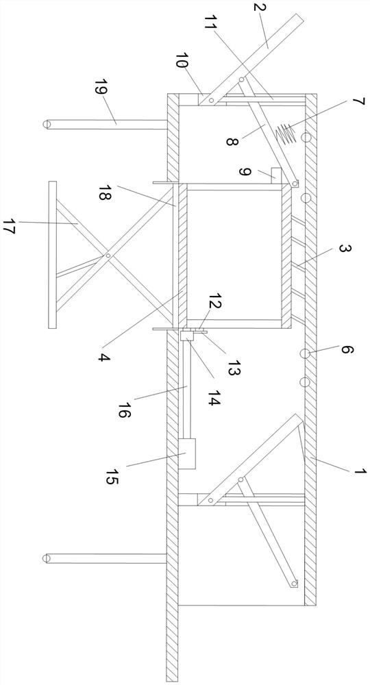 Temperature control device for keeping temperature of industrial furnace