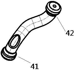 Three-phase conductor conversion joint