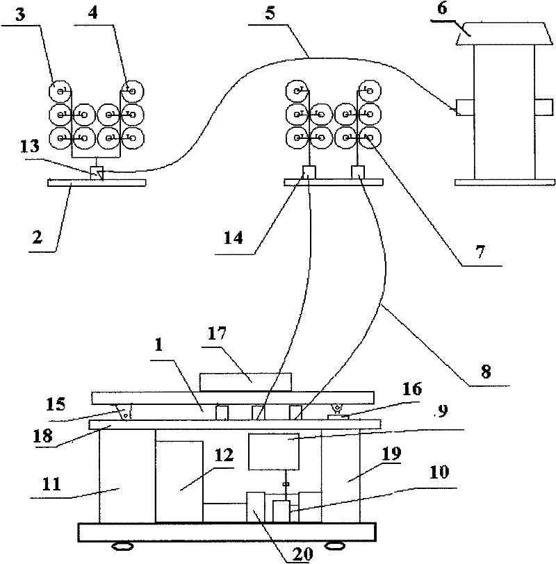 Ground jacking-type large-capacity hydraulic substation