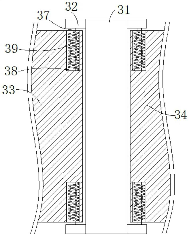 Seeding device facilitating soil covering for Chinese torreya planting and seeding and soil covering method