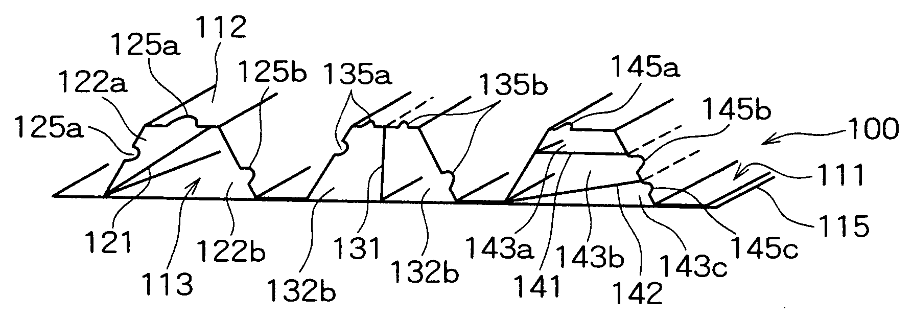 Sound-absorbing structure body