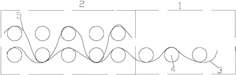 Elastic positioning jacquard fabric and preparation method thereof