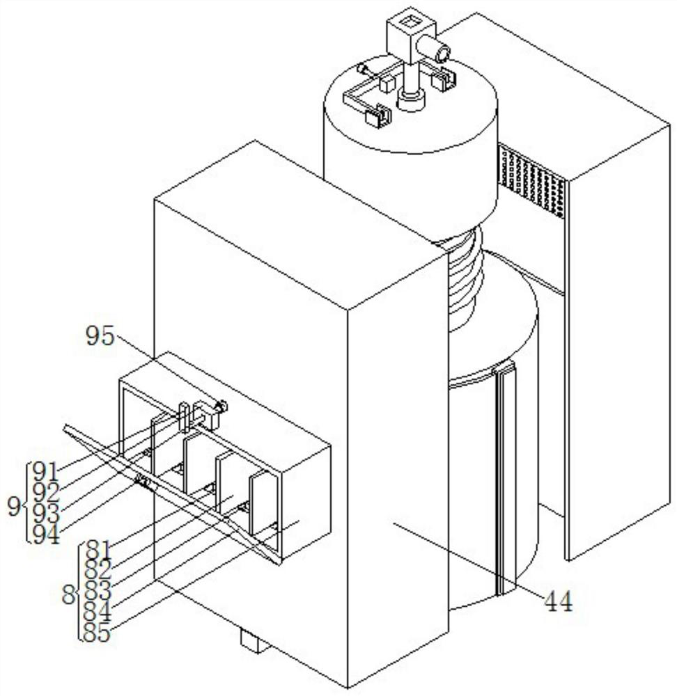 Emulsion storage bottle capable of keeping emulsion stable