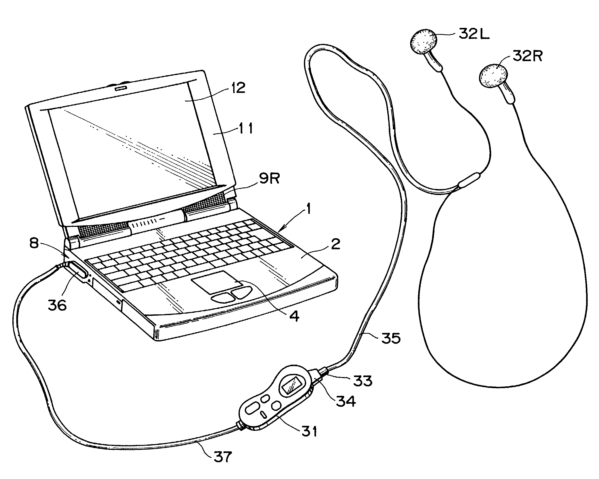 Portable information processing apparatus and method of the same