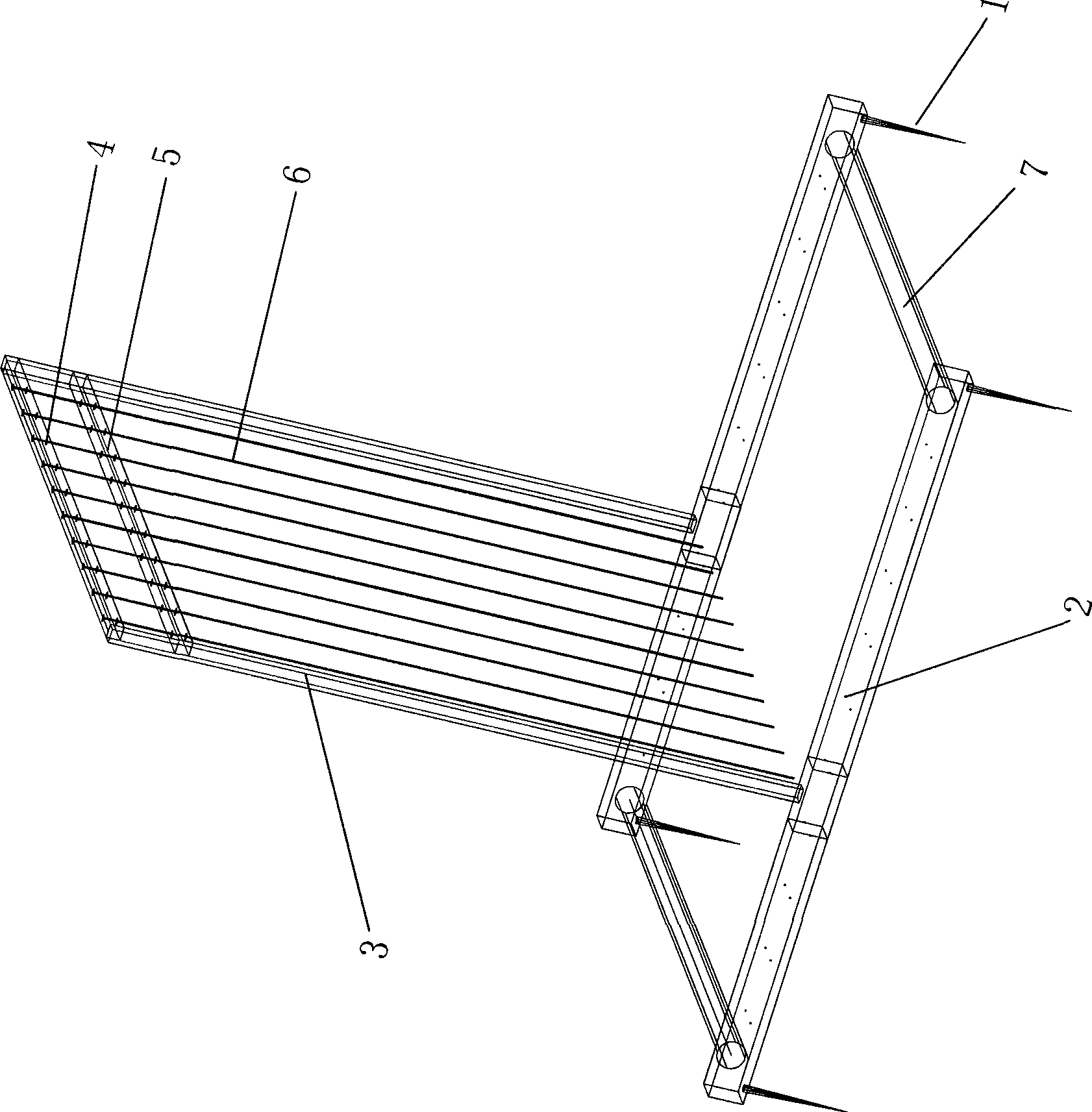 Herb sample area cover degree, sub cover degree measuring apparatus