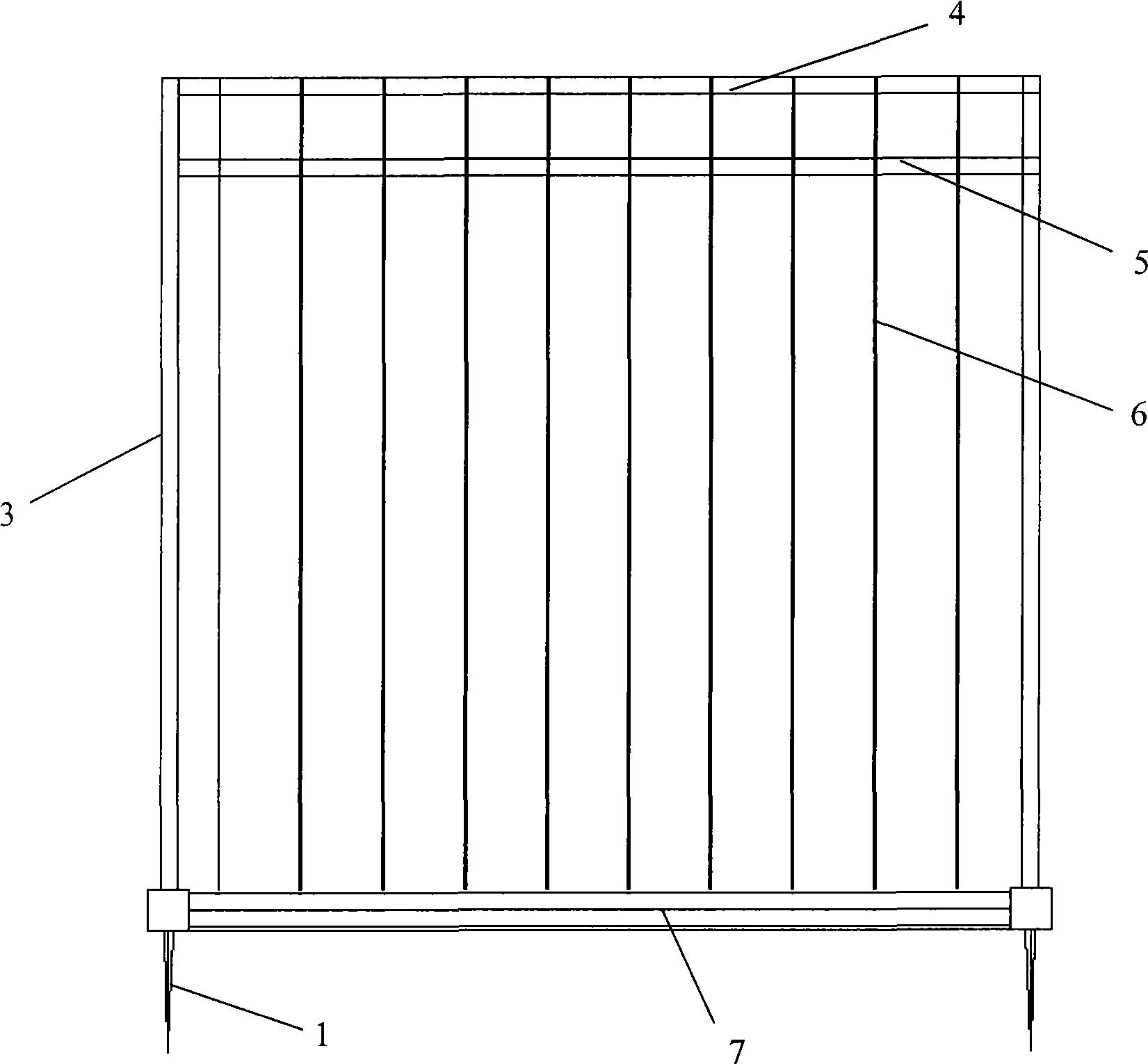 Herb sample area cover degree, sub cover degree measuring apparatus