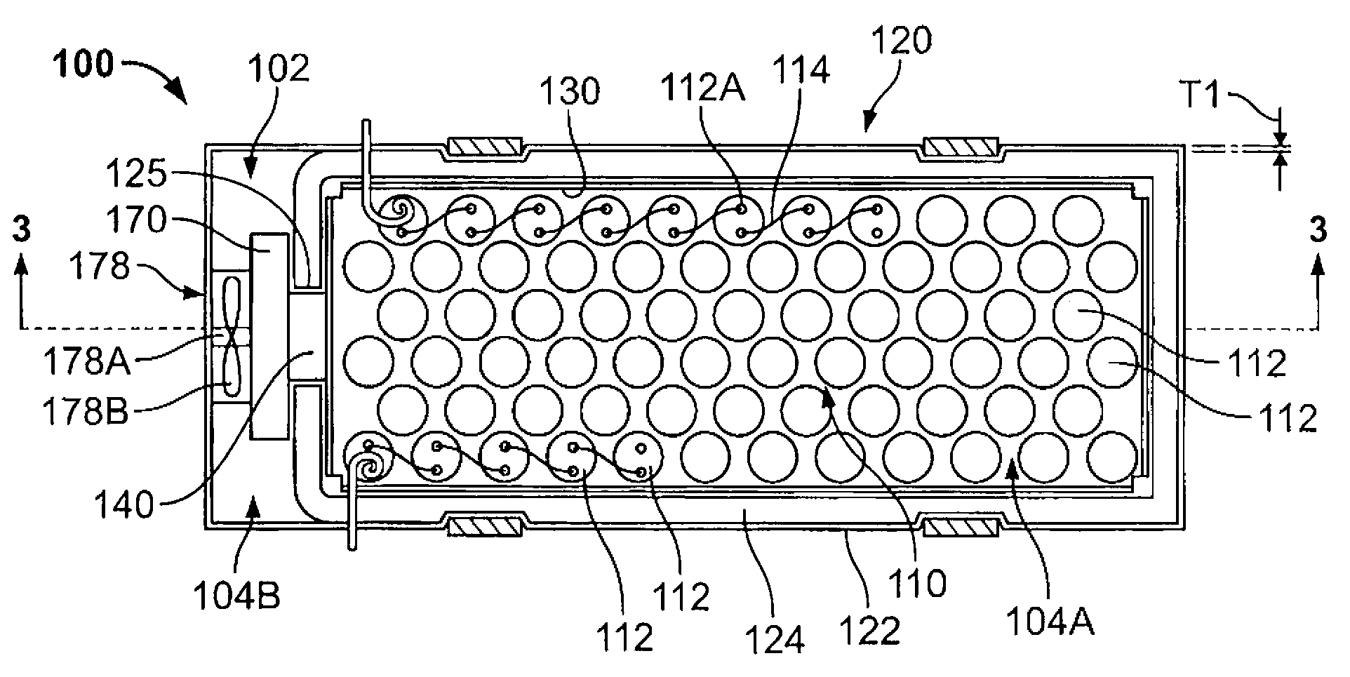 Temperature controlled battery pack assembly and methods for using the same