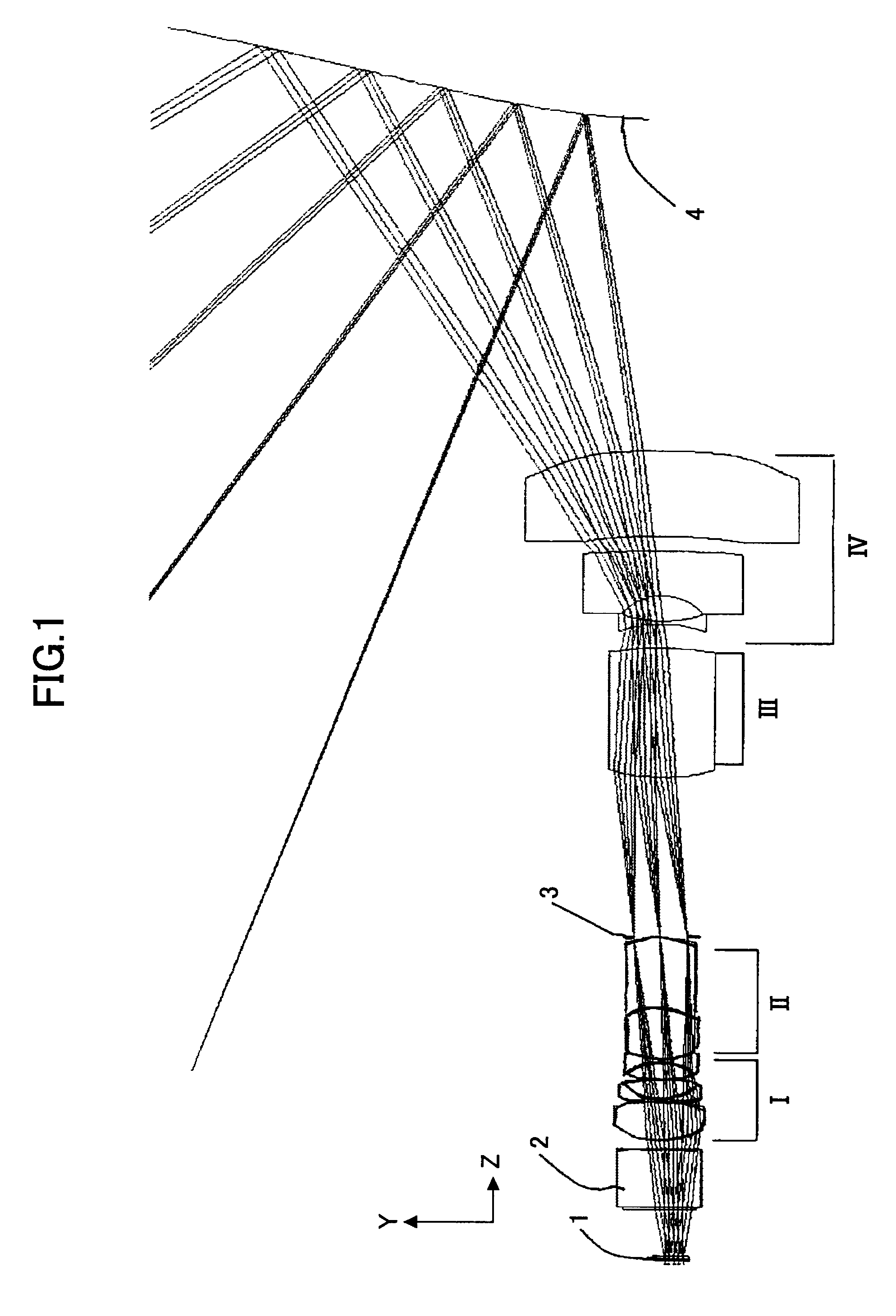 Projection optical system and image display apparatus