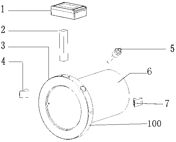 Lining type device with ultrasonic flowmeter or ultrasonic thermal energy meter