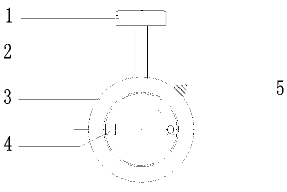 Lining type device with ultrasonic flowmeter or ultrasonic thermal energy meter