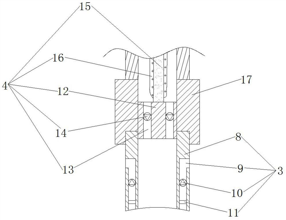 Oropharynx respiratory tract secretion suction device