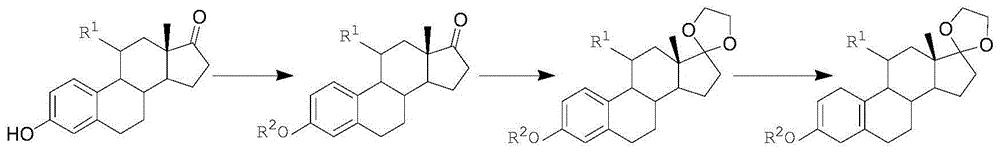 Method for preparing 19-Norandrost-5(10)-ene-3,17-dione compound